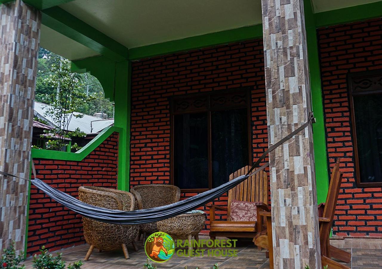 Rain Forest Guest House And Jungle Trekking Bukit Lawang Exterior foto