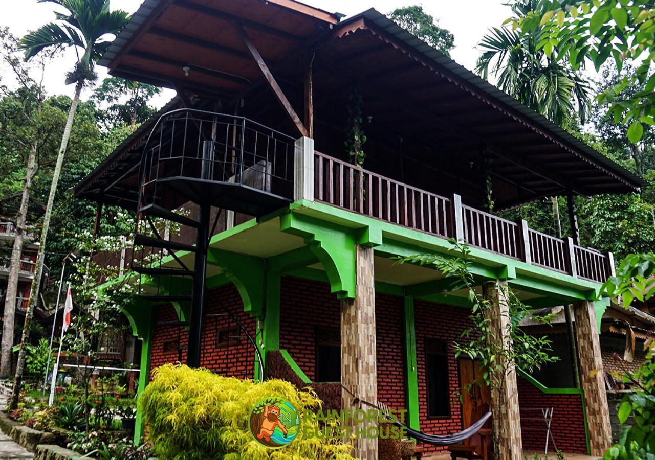 Rain Forest Guest House Bukit Lawang Exterior foto