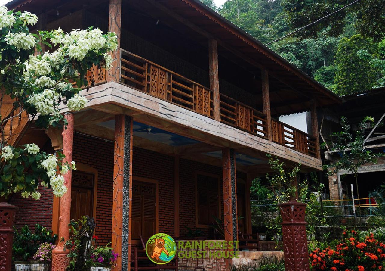 Rain Forest Guest House Bukit Lawang Exterior foto