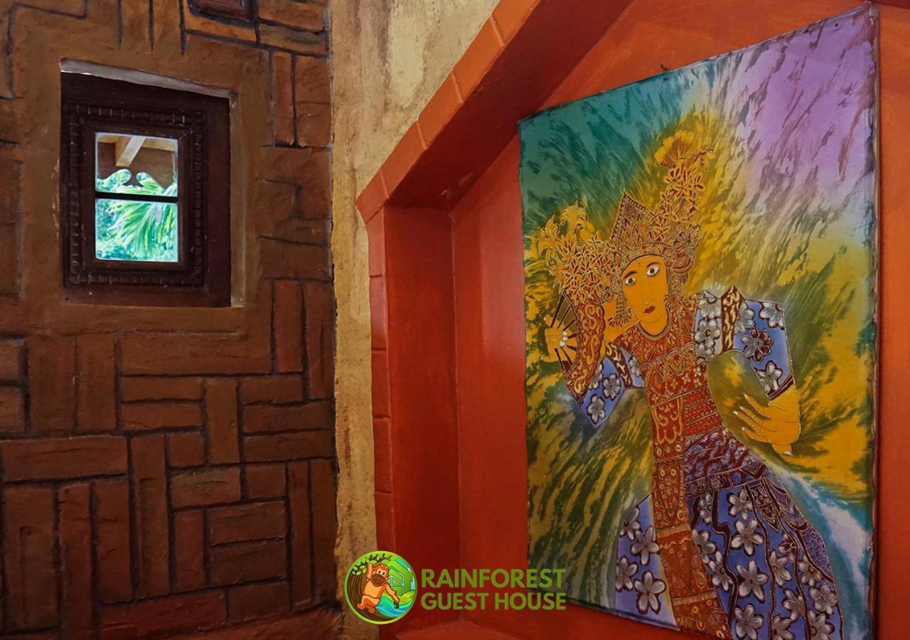 Rain Forest Guest House And Jungle Trekking Bukit Lawang Exterior foto