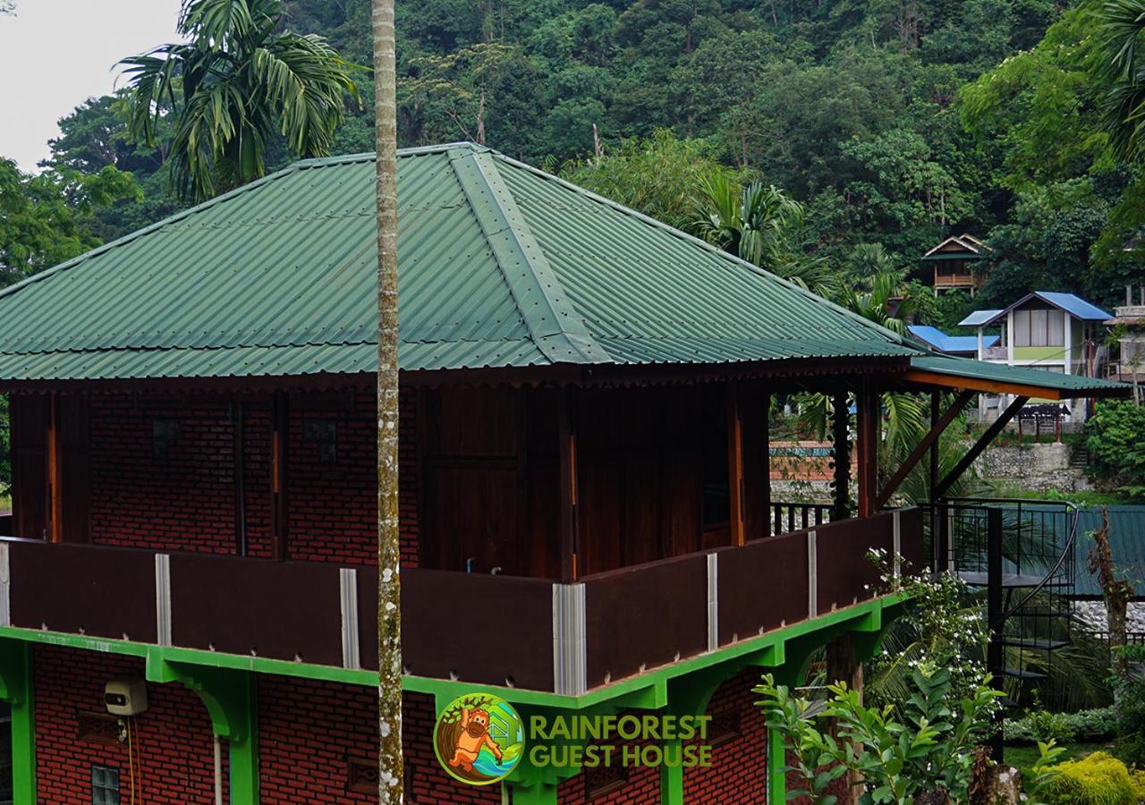 Rain Forest Guest House Bukit Lawang Exterior foto