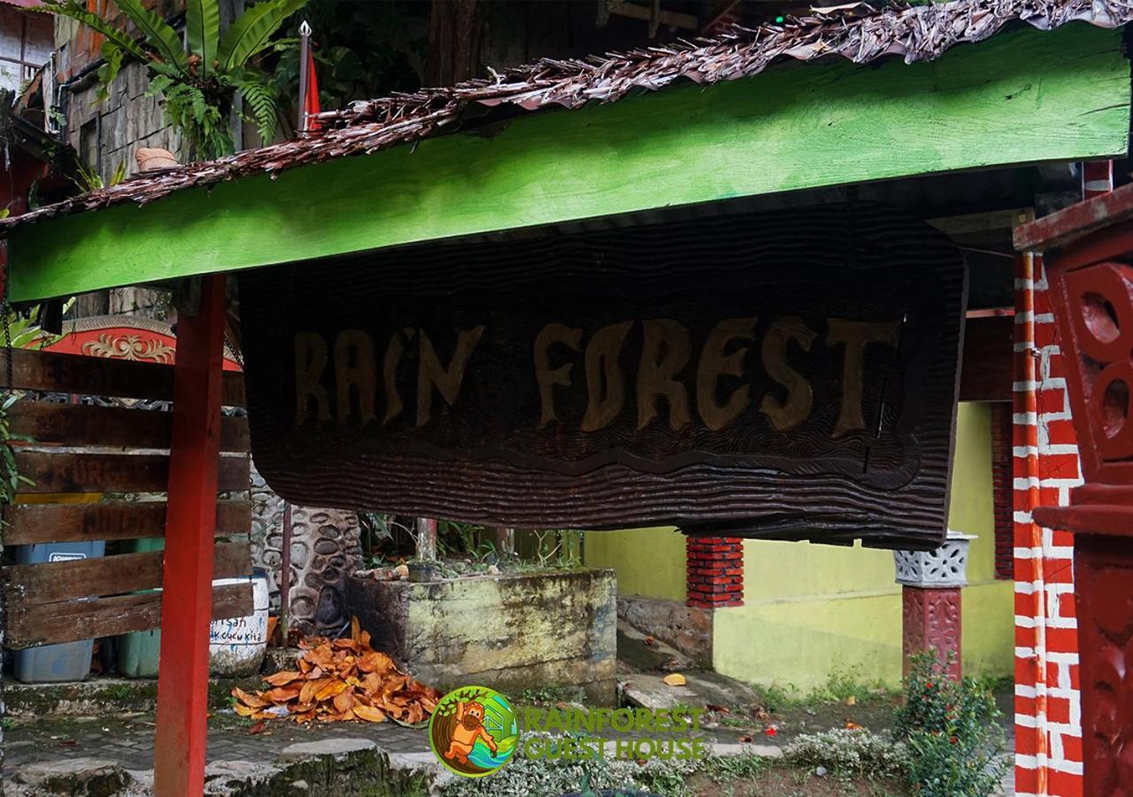 Rain Forest Guest House Bukit Lawang Exterior foto