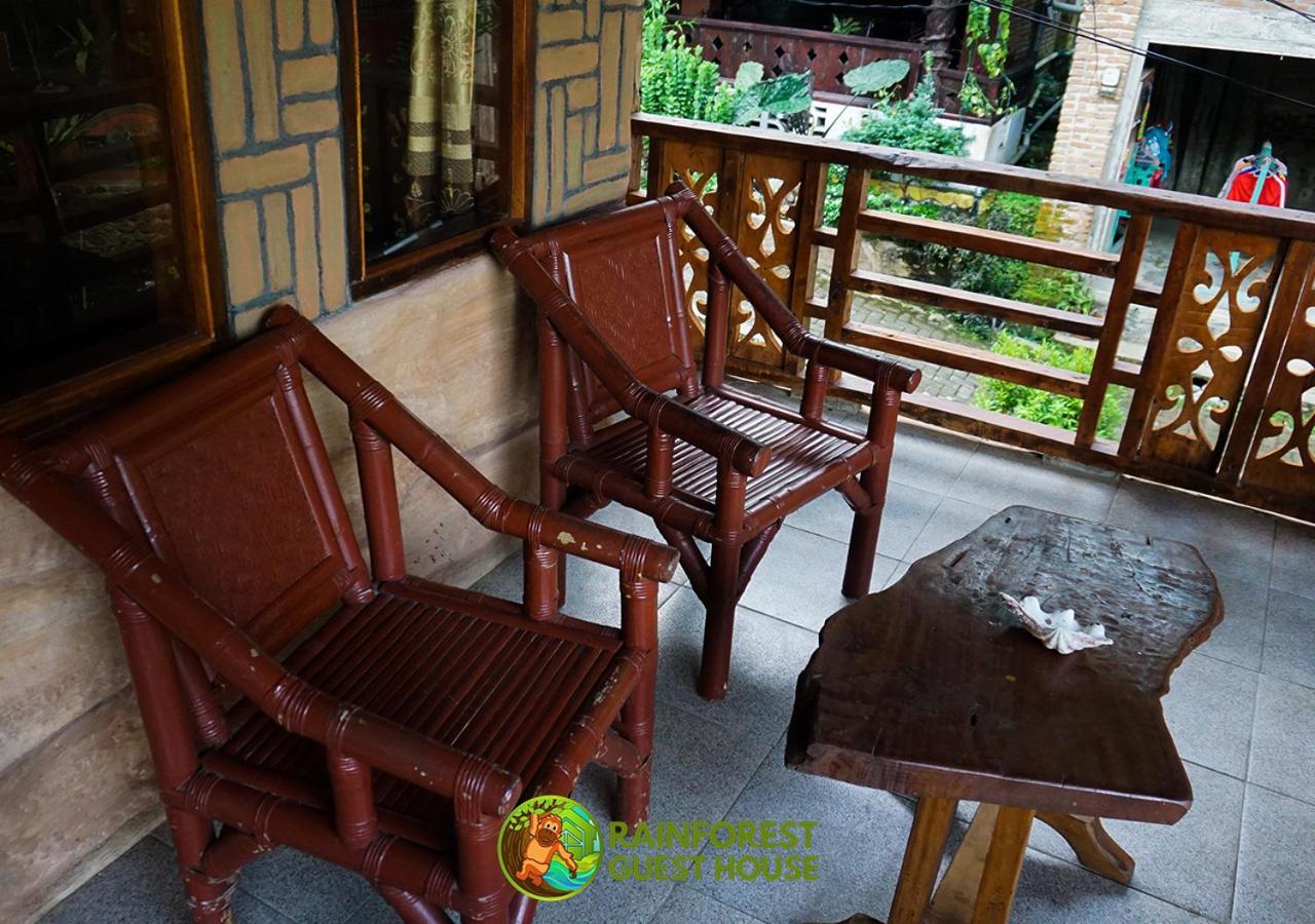 Rain Forest Guest House Bukit Lawang Exterior foto